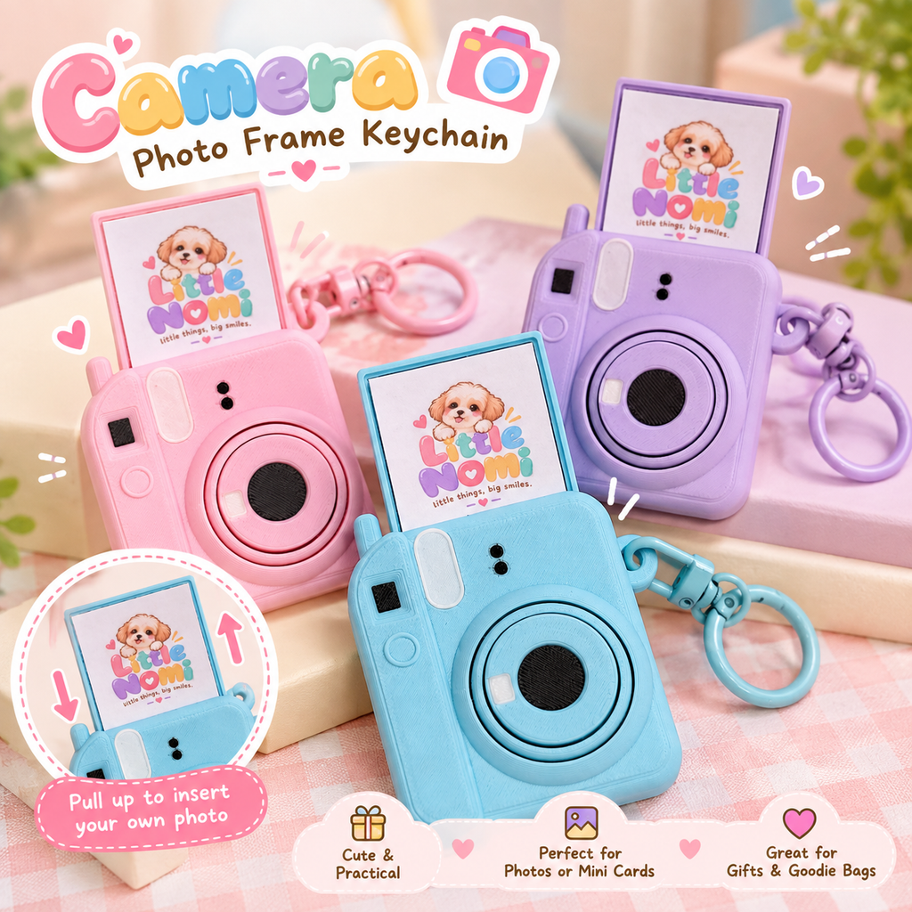 Instax Photo Frame Keychain